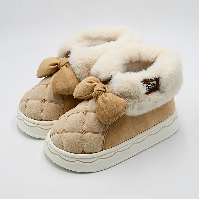 Fuála Bowknot Buataisí Sneachta ar Top Íseal
